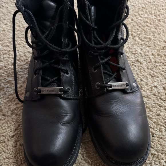 Harley-Davidson Men\'s Black Leather Boots main image 4